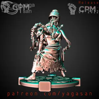 Описание картинки Dark Mechanicum Tech Priest v2 от Стальные Небеса по цене 400руб | Свободный Рынок Миниатюр - СРМ