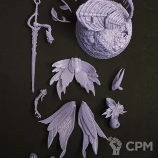 Описание картинки Хорнет  Hornet Hollow knight Silksong от Кира по цене 2 000руб | Свободный Рынок Миниатюр - СРМ