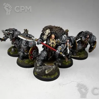 Описание картинки Wolf guard terminators от Shin_tf по цене 9 500руб | Свободный Рынок Миниатюр - СРМ