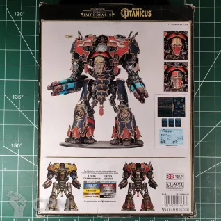 Описание картинки Warmaster Heavy Battle Titan with Plasma Destructors от Vault Boy по цене 14 998руб | Свободный Рынок Миниатюр - СРМ