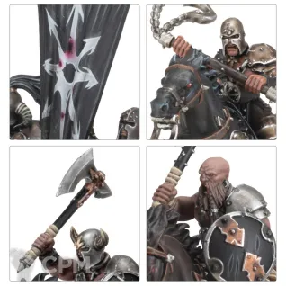Описание картинки Chaos Marauder Horsemen Classic от Каджит по цене 4 498руб | Свободный Рынок Миниатюр - СРМ