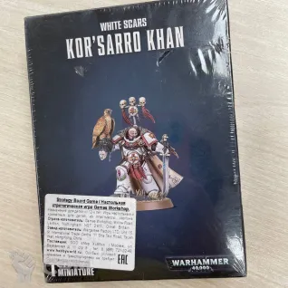 Описание картинки White Scars Kor'sarro Khan от Alamentar по цене 3 200руб | Свободный Рынок Миниатюр - СРМ
