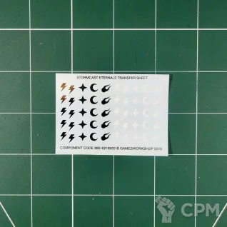 Описание картинки Stormcast Eternals Transfer Sheet III (Декали) от Vault Boy по цене 98руб | Свободный Рынок Миниатюр - СРМ