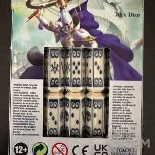 Описание картинки Lumineth realm-lords limited dice set от Bago0oR по цене 7 410руб | Свободный Рынок Миниатюр - СРМ