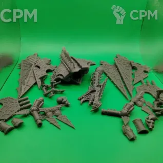 Описание картинки Heldrake Chaos от AmRi3D по цене 2 200руб | Свободный Рынок Миниатюр - СРМ