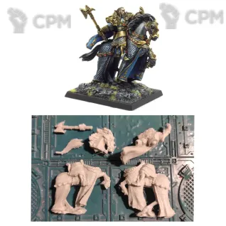 Описание картинки Valten, the exalted of Sigmar от Greed's storehouse по цене 850руб | Свободный Рынок Миниатюр - СРМ