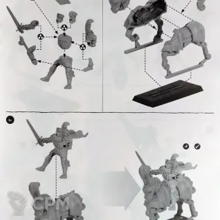 Описание картинки Empire Of Man Empire Knights x4 от Vault Boy по цене 2 498руб | Свободный Рынок Миниатюр - СРМ