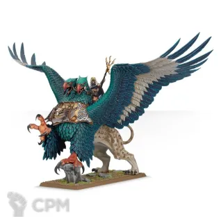 Описание картинки General of the Empire on Imperial Griffon / Battlemage on Griffon от Vault Boy по цене 7 798руб | Свободный Рынок Миниатюр - СРМ