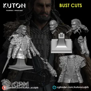 Описание картинки Thorin Oakenshield от Naggaroth Night по цене 1 000руб | Свободный Рынок Миниатюр - СРМ