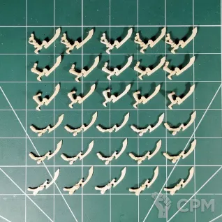 Описание картинки Tomb Kings Of Khemri Khopesh x30 (Хопеши) Hand Weapons от Каджит по цене 2 998руб | Свободный Рынок Миниатюр - СРМ