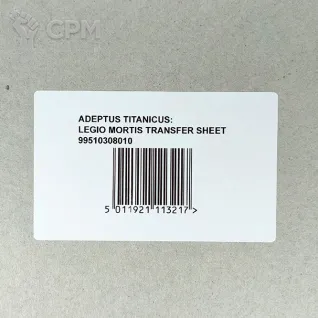 Описание картинки Adeptus Titanicus Legio Mortis Transfer Sheet Оригинал GW Limited (Декали) от Vault Boy по цене 4 298руб | Свободный Рынок Миниатюр - СРМ