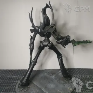 Описание картинки Aeldari Titan (Arcadian Colossus) от S!ridium по цене 4 600руб | Свободный Рынок Миниатюр - СРМ