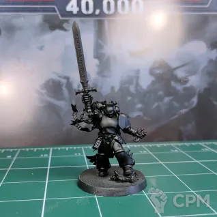 Описание картинки Black Templars The Emperor’s Champion от Каджит по цене 2 498руб | Свободный Рынок Миниатюр - СРМ