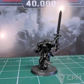 Описание картинки Black Templars The Emperor’s Champion от Каджит по цене 2 498руб | Свободный Рынок Миниатюр - СРМ