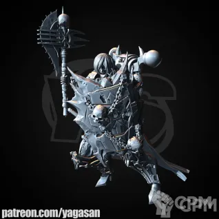 Описание картинки Khorne Sister Crucira / Сестра Кхорна Крусира от Nocte Ferro по цене 325руб | Свободный Рынок Миниатюр - СРМ