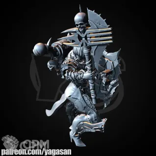 Описание картинки Khorne Sister Crucira / Сестра Кхорна Крусира от Стальные Небеса по цене 325руб | Свободный Рынок Миниатюр - СРМ