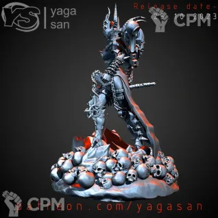 Описание картинки Khorne Sister / Сестра Кхорна от Стальные Небеса по цене 350руб | Свободный Рынок Миниатюр - СРМ