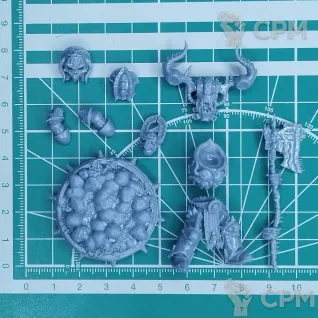 Описание картинки Khorne Berzerker от Стальные Небеса по цене 500руб | Свободный Рынок Миниатюр - СРМ