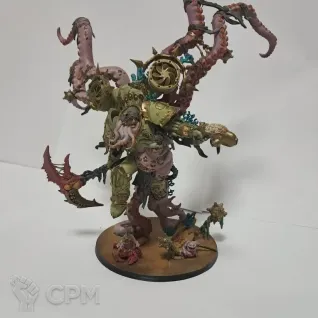 Описание картинки Mortarion, Daemon Primarch of Nurgle mizgike от Nikko по цене 3 000руб | Свободный Рынок Миниатюр - СРМ