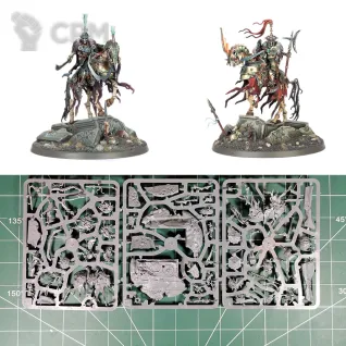 Описание картинки Soulblight Gravelords Wight King or Wight Lord on Skeletal Steed от Vault Boy по цене 5 998руб | Свободный Рынок Миниатюр - СРМ