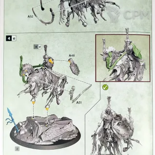Описание картинки Soulblight Gravelords Wight King or Wight Lord on Skeletal Steed от Vault Boy по цене 5 998руб | Свободный Рынок Миниатюр - СРМ