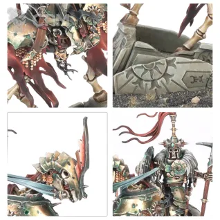 Описание картинки Soulblight Gravelords Wight King or Wight Lord on Skeletal Steed от Vault Boy по цене 5 998руб | Свободный Рынок Миниатюр - СРМ