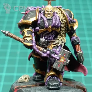 Описание картинки Chaos Lord от Valder по цене 1 100руб | Свободный Рынок Миниатюр - СРМ