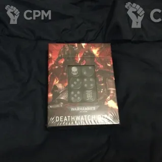 Описание картинки Лимитные кубы Deathwatch от Svarden по цене 5 950руб | Свободный Рынок Миниатюр - СРМ