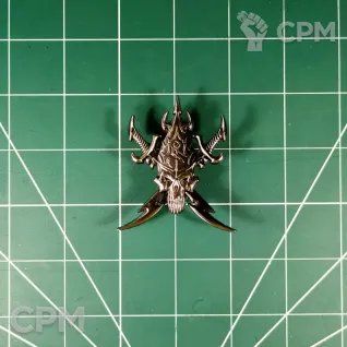 Описание картинки Значок Dark Elves Pin от Vault Boy по цене 998руб | Свободный Рынок Миниатюр - СРМ