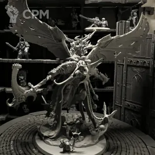 Описание картинки Warhammer 40000 Mortarion Daemon Primarch Of Nurgle scan от HoustonSpace  по цене 1 200руб | Свободный Рынок Миниатюр - СРМ