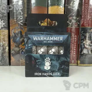 Описание картинки Iron hands dice set от Slobarev  по цене 3 500руб | Свободный Рынок Миниатюр - СРМ