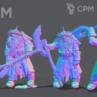 Описание картинки Kosargi Nightguard Cursed City от JANIX 3D STUDIO  по цене 600руб | Свободный Рынок Миниатюр - СРМ