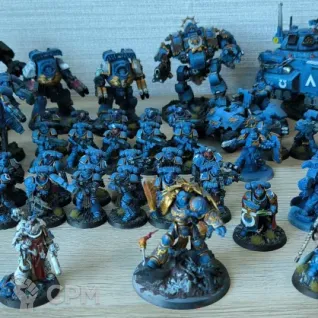 Описание картинки Ultramarines армия от aaleexxx по цене 29 000руб | Свободный Рынок Миниатюр - СРМ