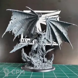 Описание картинки Be’lakor, the Dark Master от Каджит по цене 14 498руб | Свободный Рынок Миниатюр - СРМ