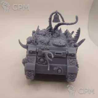 Описание картинки Chaos Plague Rhino от White Rhino по цене 1 499руб | Свободный Рынок Миниатюр - СРМ