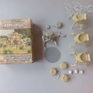 Описание картинки Warlord Games Konflikt47 Flammspinne Panzermech +3 копии от Fridericus по цене 3 500руб | Свободный Рынок Миниатюр - СРМ