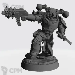 Описание картинки CSM Legionary 10 from Bardinator от Nocte Ferro по цене 250руб | Свободный Рынок Миниатюр - СРМ