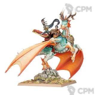 Описание картинки Shugengan Lord on Great Spirit Longma от WARPDUST 3D PRINT  по цене 1 500руб | Свободный Рынок Миниатюр - СРМ