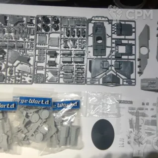 Описание картинки Fire Raptor Gunship (Forgeworld) от thymeQ по цене 16 800руб | Свободный Рынок Миниатюр - СРМ