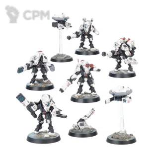 Описание картинки XV26 Stealth Battlesuits Kill Team от Dark Heresy по цене 2 090руб | Свободный Рынок Миниатюр - СРМ