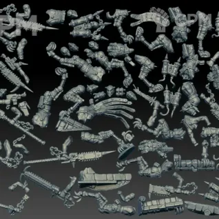 Описание картинки Goremongers (Scan) от AxeL's Forge по цене 1 000руб | Свободный Рынок Миниатюр - СРМ