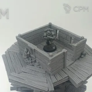Описание картинки Гоблинская Хижина - Фэнтези Террейн, Goblin Grotto от Terrain Print по цене 2 300руб | Свободный Рынок Миниатюр - СРМ