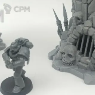Описание картинки Гоблинские Вышки - Фэнтези Террейн, Goblin Grotto от Terrain Print по цене 1 500руб | Свободный Рынок Миниатюр - СРМ