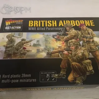 Описание картинки British Airborne WWII Allied Paratroopers от Jouy Weed по цене 4 300руб | Свободный Рынок Миниатюр - СРМ