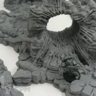 Описание картинки Паучьи Логова - Фэнтези Террейн, Goblin Grotto от Terrain Print по цене 2 400руб | Свободный Рынок Миниатюр - СРМ
