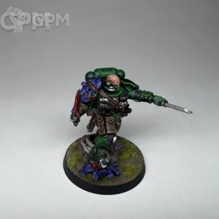 Описание картинки Lieutenant With Combi-weapon от Shin_tf по цене 4 800руб | Свободный Рынок Миниатюр - СРМ