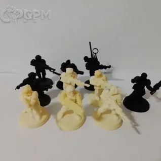 Описание картинки Cadian shock troops от Labibuz по цене 1 000руб | Свободный Рынок Миниатюр - СРМ