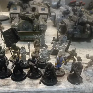 Описание картинки Армия Astra Militarum от  по цене 160 000руб | Свободный Рынок Миниатюр - СРМ