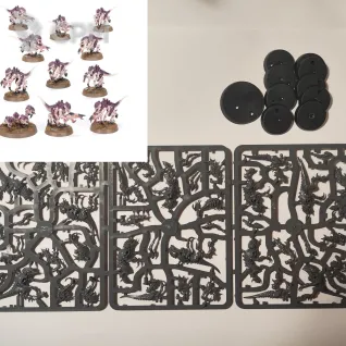 Описание картинки Termagants + Reaper Swarm от Егор Т. по цене 950руб | Свободный Рынок Миниатюр - СРМ