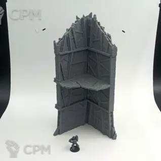 Описание картинки Лагерь Орков - Sci-Fi Террейн от Terrain Print по цене 2 850руб | Свободный Рынок Миниатюр - СРМ